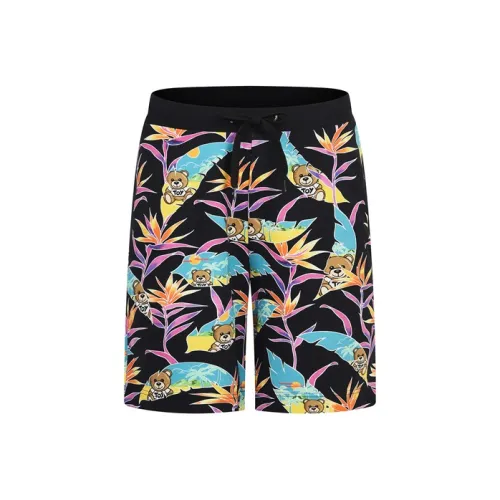 MOSCHINO Черные Мужские Повседневные Шорты