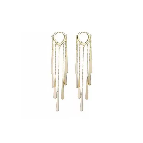 SHUANGSHENGLIAN Copper Серьги Женские