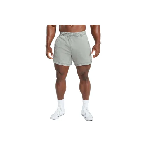 GYMSHARK Heritage 5' Шорты Повседневные шорты Мужские Дымчато-серый