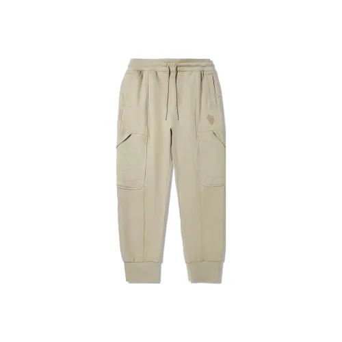 LINING x CHENGLONG LIANMINGKUAN Повседневные брюки Мужские Приглушенная трава