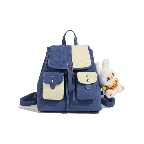 Vigno Рюкзак из синтетической кожи женский синий