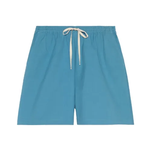 GUCCI Бирюзовые Мужские Повседневные Шорты