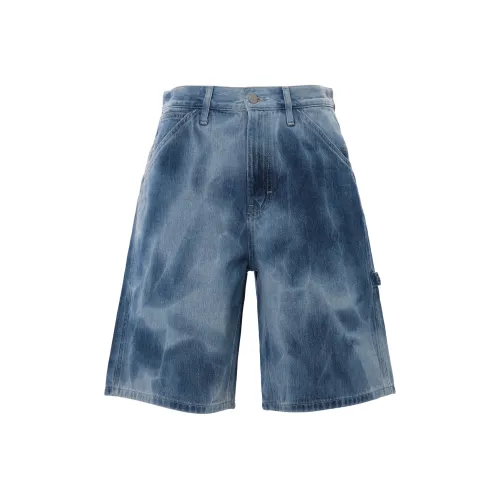 Мужские джинсовые шорты Lee co-branded светло-синие