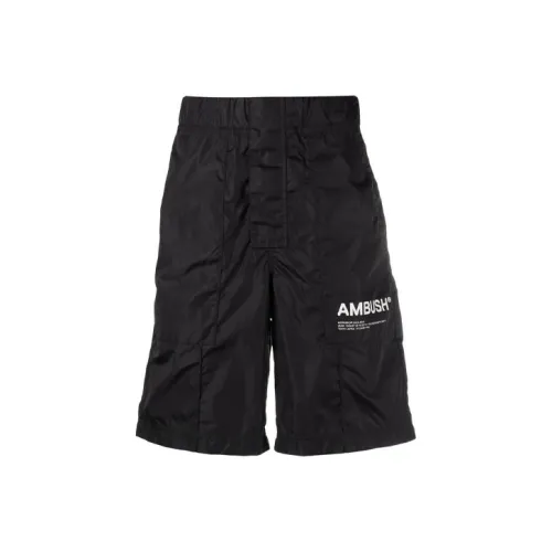 AMBUSH Черные Мужские Повседневные Шорты