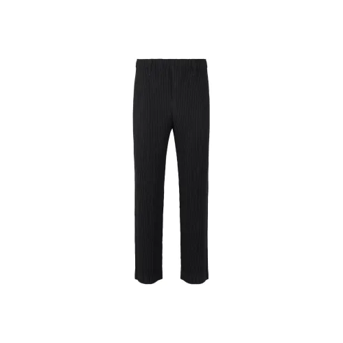 Homme Plissé Issey Miyake Мужские Повседневные Брюки