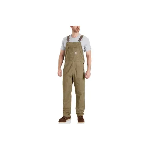 Carhartt 102987 RUGGED FLEX Collection Холст Нагрудник Общий Комбинезон RELAXED FIT Мужской