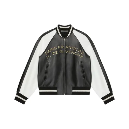 Givenchy Кожа Куртка Мужская Черная