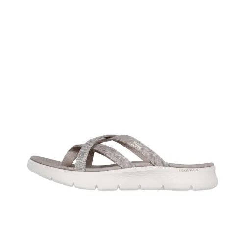 Skechers GO WALK Fle Пляжные сандалии Женские Тауповый