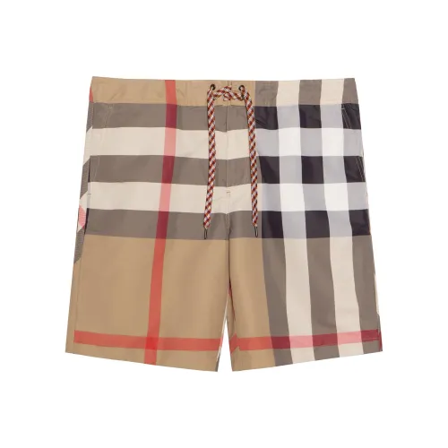 Burberry Khaki Мужские Повседневные Шорты