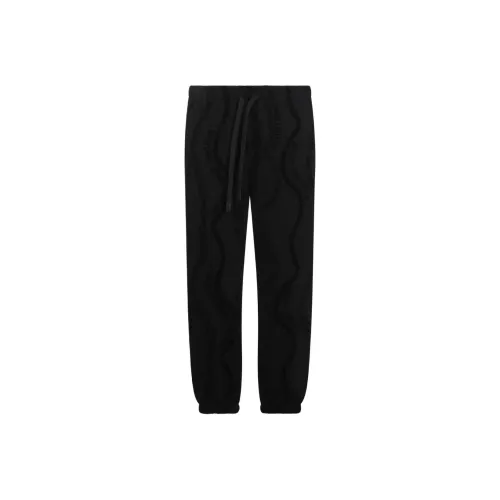 VERSACE JEANS COUTURE Черные мужские вязаные тренировочные штаны