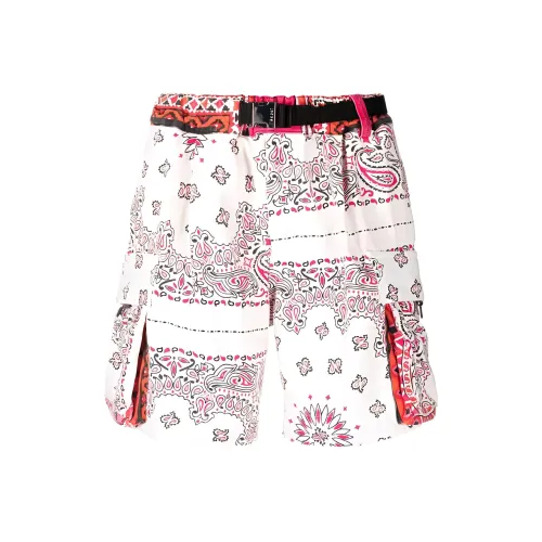 Sacai Белые Мужские Карго Шорты
