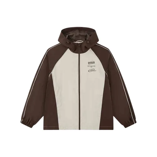 QIAODAN Тренчкот Мужской Облачный иней Темный цвет сандала Коричневый