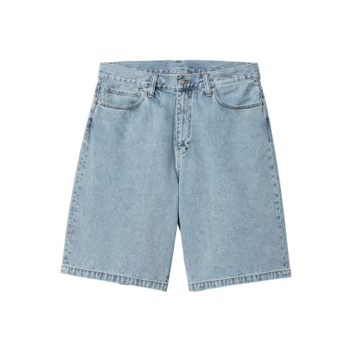 Carhartt WIP Джинсовые шорты Мужские Светло-синие