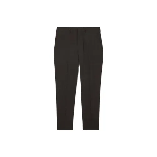 COS Коричневый Мужской костюм Брюки