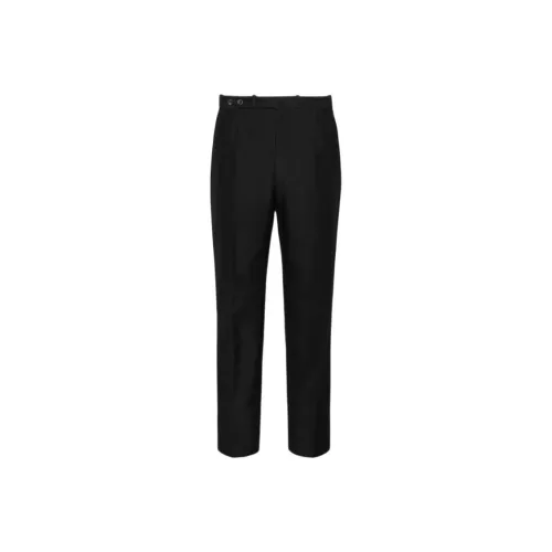 Maison Margiela Мужские брюки для костюма черного цвета