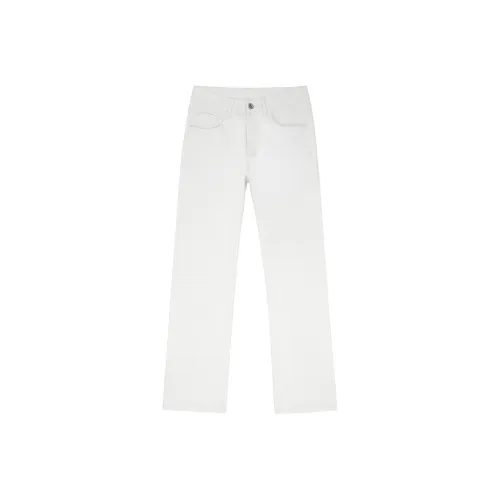 VESIBO Белые Унисекс Джинсы