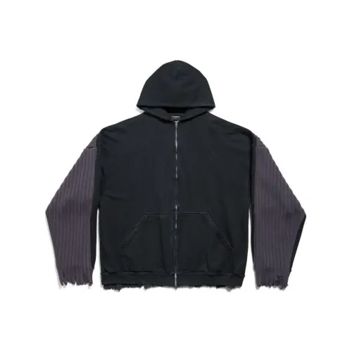 Balenciaga Куртки и Пальто Свободного кроя Мужской Черный Синий