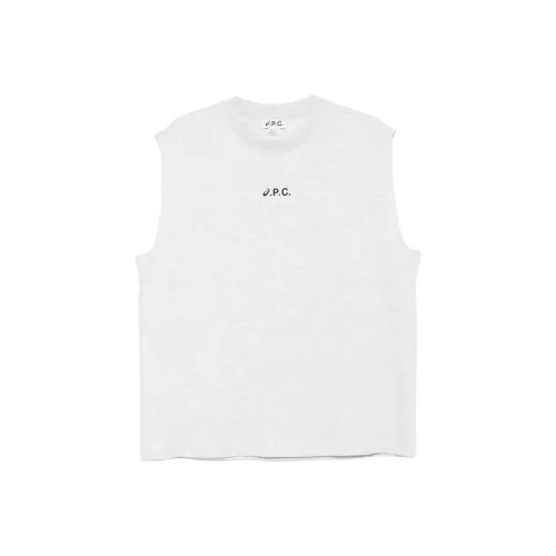 A.P.C. Joint Paragraph Серый Мужские Майки