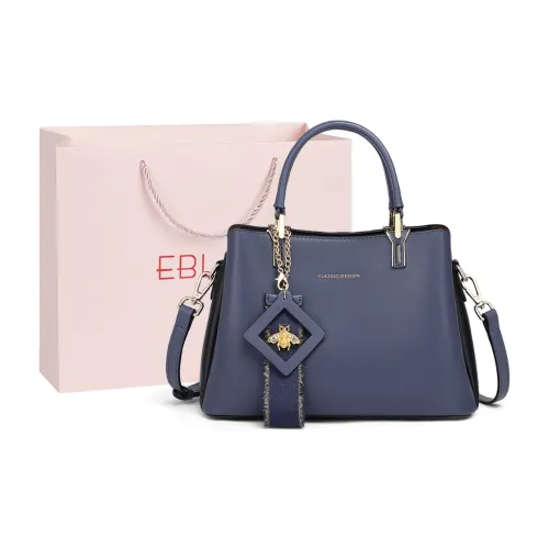 EBLAN Сумка из коровьей кожи сумка через плечо сумка через плечо обычная женская синяя