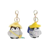 Желтая уточка шляпа пингвин + синий рюкзак пингвин