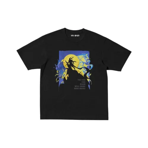 UNIQLO Glory OF Kings Co Branded Модель T Рубашка Унисекс Черный