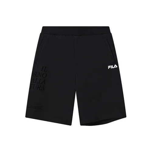 FILA Глубокий Черный Мужские Повседневные Шорты