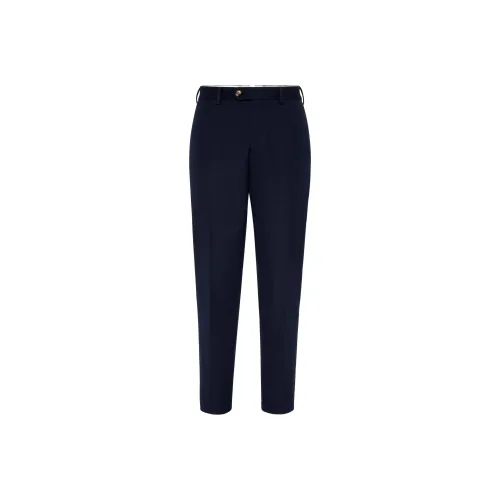 BRUNELLO CUCINELLI SS25 Костюм Брюки Мужской Полуночный Синий