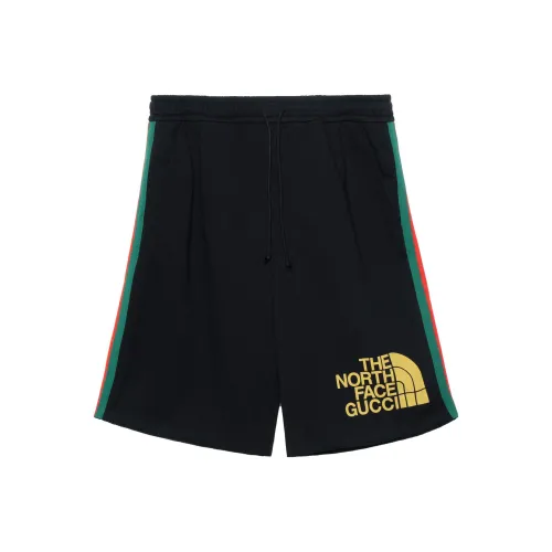 GUCCI X The North Face Повседневные шорты Мужские Черные