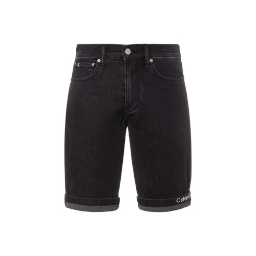 Calvin Klein Джинсовые шорты Мужской Деним Черный