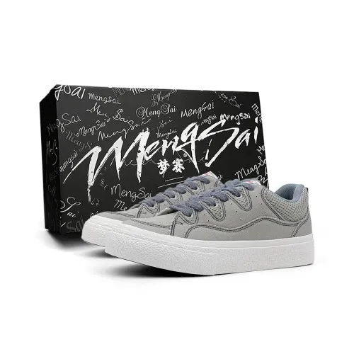 Mengsai Slip-resistant Shock Absorbers Низкие Кроссовки для Скейтбординга Мужские Серые