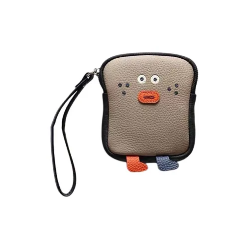 ALOENEY ПУ (полиуретан) Картхолдер Унисекс Черный Желтый