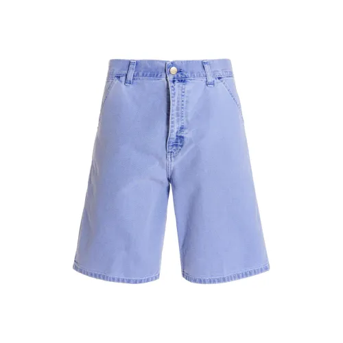 Carhartt WIP Blue Men's Denim Shorts Кархартт WIP Синие Мужские Джинсовые Шорты