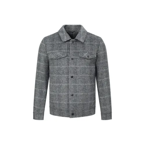 DIDIBOY FW24 Куртки и пальто Мужской Светло-серый