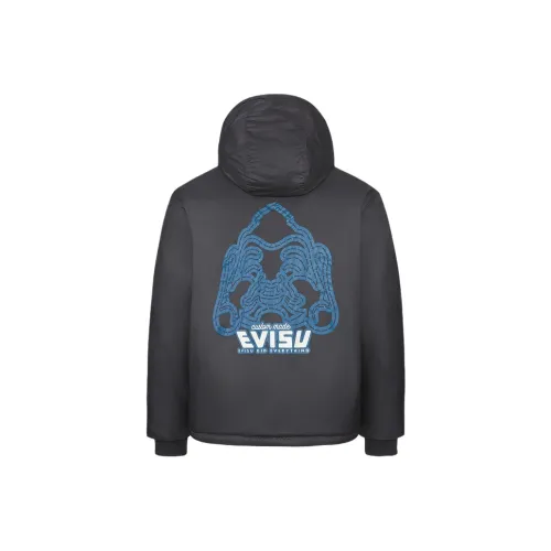 EVISU Угольный Серый Мужские Куртки