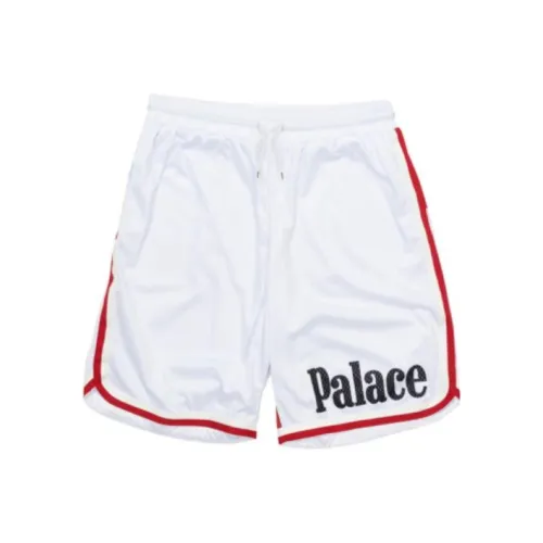 PALACE White Men's Casual Shorts PALACE Белые Мужские Повседневные Шорты