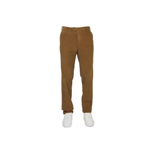 PT Pantaloni Torino Коричневый Мужской Повседневные Брюки