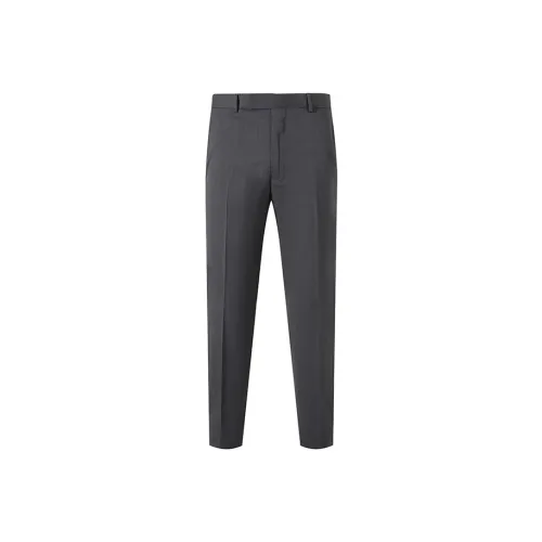 Ermenegildo Zegna Мужские брюки костюма угольно-серого цвета