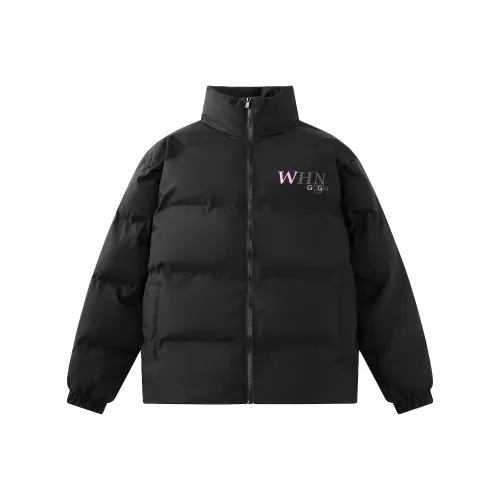 WE HONEY Пуховик Мужской Черный
