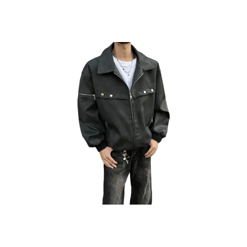 COMOWA Унисекс Кожаные Куртки