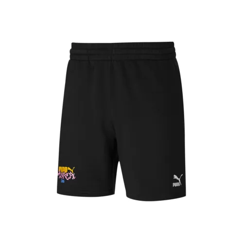 PUMA x BOKU Черные Мужские Повседневные Шорты