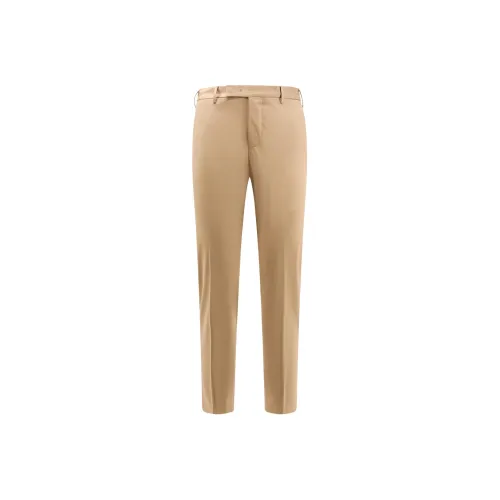 PT Pantaloni Torino Табак Мужские Повседневные Брюки