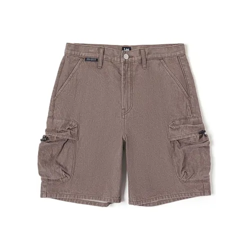 Шорты из джинсовой ткани Lee Co-branded модель Коричневые Мужские