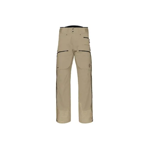 NORRONA Повседневные брюки Мужские Светло-коричневые