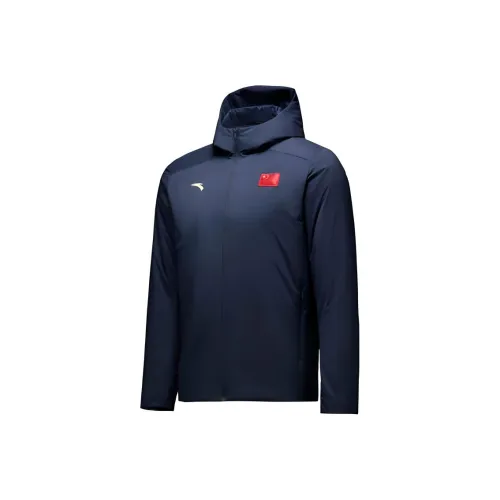 ANTA Sports Life Collection Хлопковый пуховик Мужской Midnight Blue