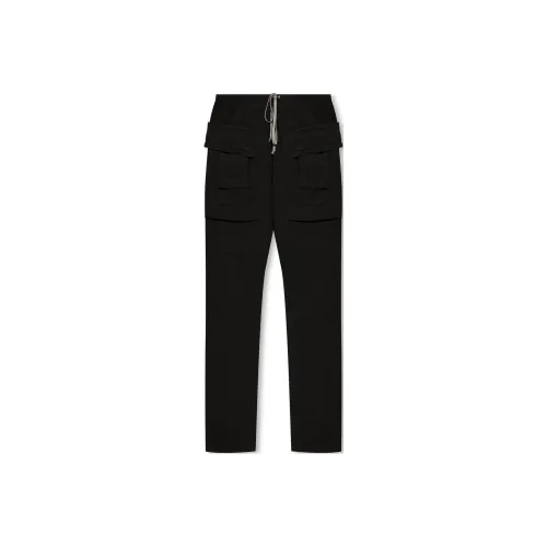RICK OWENS совместный бренд Черные Мужские Повседневные Штаны