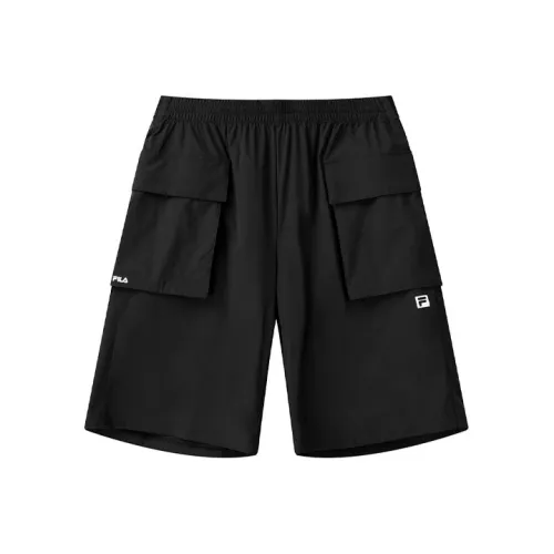 FILA Мужские Повседневные Шорты Черные