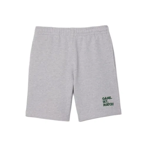 Шорты повседневные мужские серые LACOSTE Collaboration
