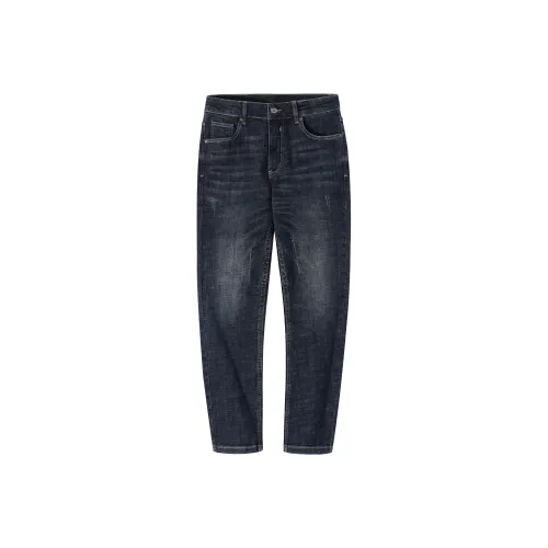 CAMEL 100% хлопок Винтаж Моющийся Мягкий Микро Эластичный Удобный Универсальный Брюки Джинсы Мужские