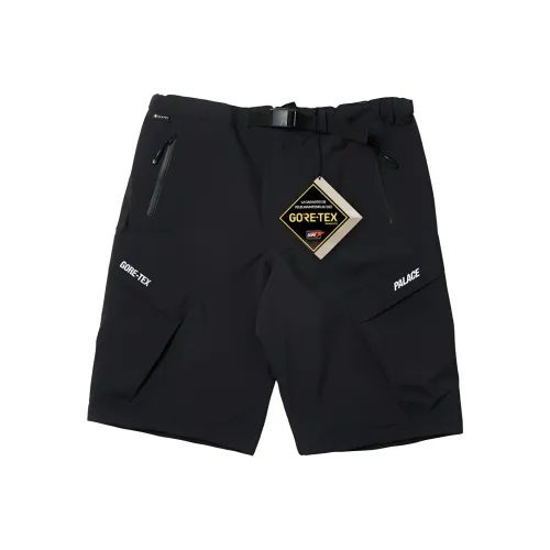 Дворцовый черный унисекс шорты карго