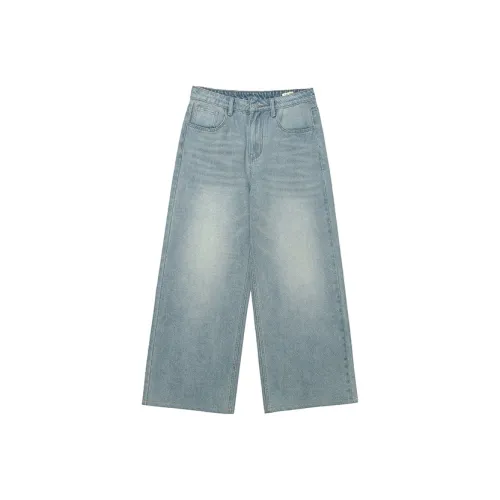 COUNTRY MOMENT Джинсы Унисекс Джинсовый Синий